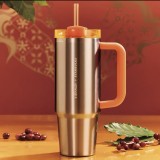Starbucks x Stanley 2026 China Year of Horse Orange 30oz SS Tumbler