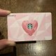 Starbucks 2026 China Pink Heart Card