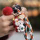 Starbucks 2026 HK lion dance keychain