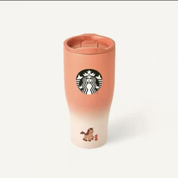 Starbucks 2026 KR Horse Orange 27oz SS Tumbler