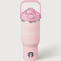 Starbucks 2026 KR Valentine's Day Pink 33oz SS Tumbler