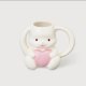 Starbucks 2026 KR Valentine's Day Pink Heart Rabbit 12oz Mug