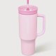 Starbucks 2026 KR Valentine's Day Pink 41oz SS Straw Tumbler