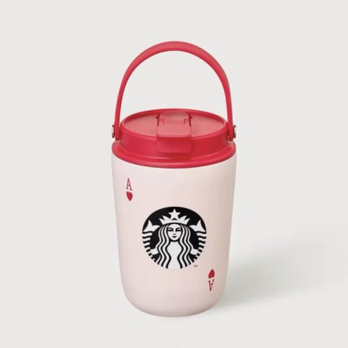 Starbucks 2026 KR Valentine's Day Pink 13oz SS Tumbler