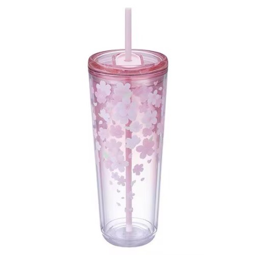 Starbucks 2026 TW Sakura Dance 24oz Plastic Tumbler