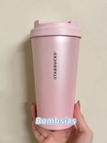 Starbucks 2026 TW Sakura Corgi Pink 16oz SS Tumbler