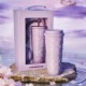 Starbucks 2026 China Purple Diamond SS Tumbler with 2 Lids and Gift Box