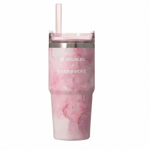 Starbucks x Stanley 2026 JP Sakura Pink marbling 14oz SS Tumbler