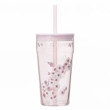 Starbucks 2026 JP Sakura Pink 16oz Glass Cup