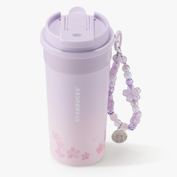 Starbucks 2026 China Twilight Sakura 2 drinking mouth 16oz SS Tumbler