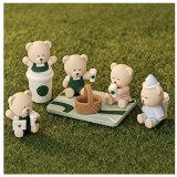Starbucks TW picnic mini bear display toy