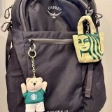 Starbucks 2026 MY Bear and Siren Bag Mini Keychain 1pc