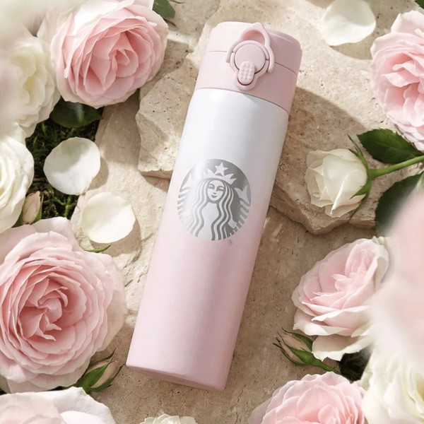 Starbucks 2026 China Kaleidoscope Rose Pink 16oz SS Tumbler