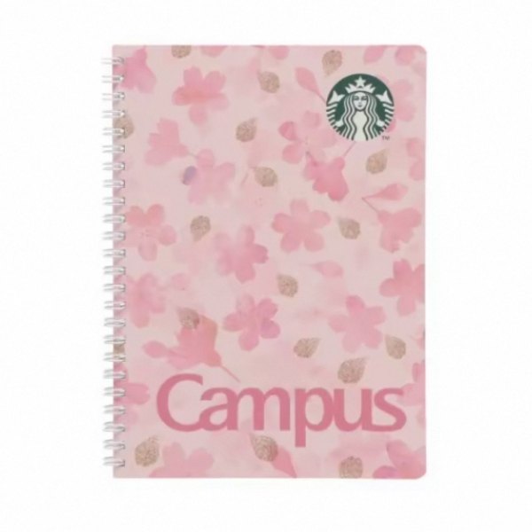 Starbucks 2026 JP Sakura Pink Notebook