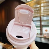 Starbucks 2026 China Pink Sakura Corgi 17oz SS Tumbler 