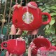Starbucks 2019 China Christmas Red 15oz Mug 