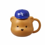Starbucs 2026 KR KBO Baseball Cute Bear 12oz Mug 
