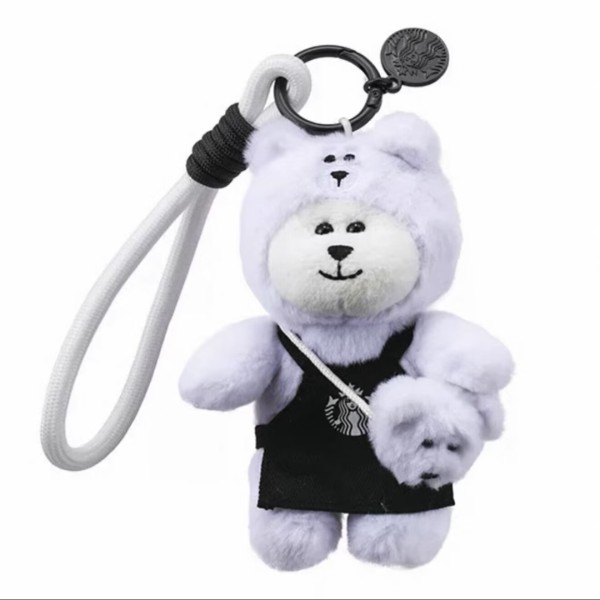 Starbucks 2026 TW White Bear coffee master mini toy 