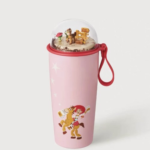Starbucks x Toy Story 2026 KR Pink Little World 16oz SS Tumbler