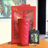 Starbucks x The Devil Wears Prada 2026 China Diamond SS Tumbler with card holder