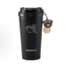 Starbucks 2026 China Shanghai black 17oz SS Tumbler with bear keychain