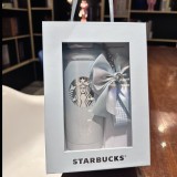 Starbucks 2026 China Blue Gradient 17oz SS Tumbler with gift box 