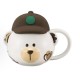 Starbucks 2026 China Shanghai bear 12oz Mug with lid 