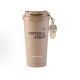 Starbucks 2026 China Shanghai brown 17oz SS Tumbler with bear keychain 