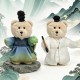 Starbucks 2026 China zongzi Han Chinese Clothing mini bear toy 