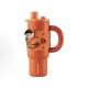Starbucks 2026 China Shanghai bear orange 41oz ss tumbler with sleeve