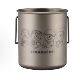 Starbucks 2026 China Shanghai bear 14oz Titanium Cup