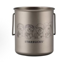 Starbucks 2026 China Shanghai bear 14oz Titanium Cup