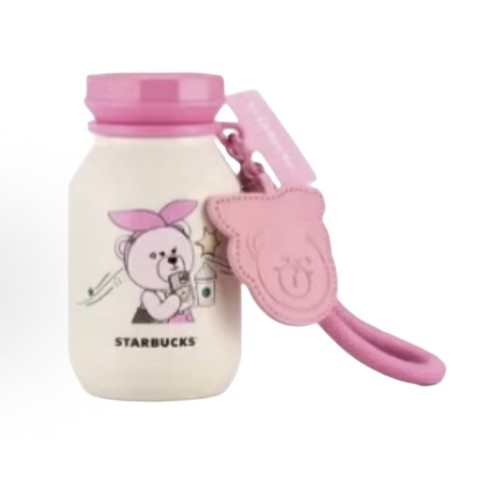 Starbucks 2026 China Shanghai bear pink 11oz SS Tumbler