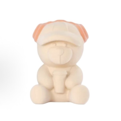 Starbucks 2026 China Shanghai bear orange display toy