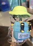 Starbucks 2026 ‌Indonesia‌ Green Camping Bear Glass Cup 