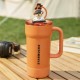 Starbucks 2026 China Bear Town Orange 23oz SS Straw Tumbler 