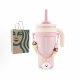 Starbucks 2026 China Claw Heaven pink 18oz SS Tumbler with keychain