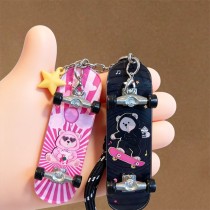 Starbucks 2026 China Skateboard mini keychain 