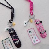 Starbucks 2026 China Skateboard mini keychain 