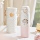 Starbucks 2026 China Pink and White 17oz SS Tumbler with sleeve 