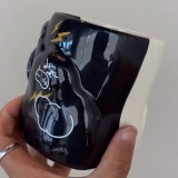 Starbucks 2026 China Mood Weather Bureau yellow and black 14oz mug 