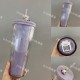 Starbucks 2026 HK Summer Koala Purple Stripe 24oz Plastic Tumbler 