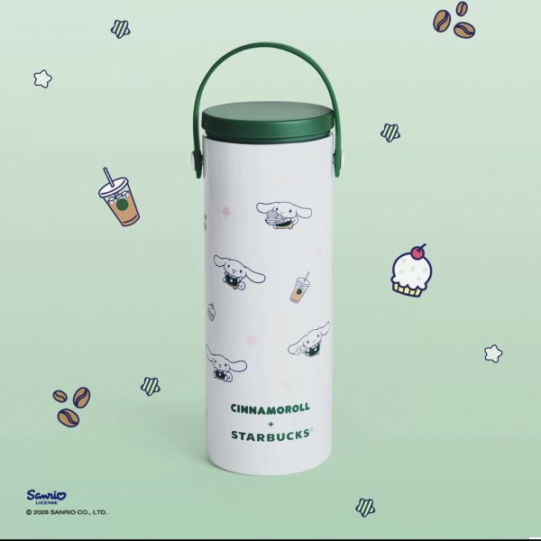 Starbucks x cinnamoroll 2026 PH ss tumbler with handle 