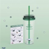 Starbucks x cinnamoroll 2026 PH plastic straw tumbler with sticker