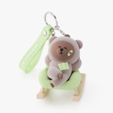 Starbucks 2026 China Bear Town rocking chair bear toy 
