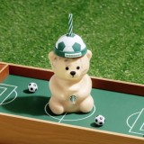 Starbucks 2026 TW Soccer Football Bear Glass 
