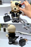 Starbucks x Starlux 2026 TW pilot bear storage display toy (11*17*25cm)