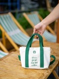 Starbucks 2026 China Summer Green or Brown Mini Hand Bag