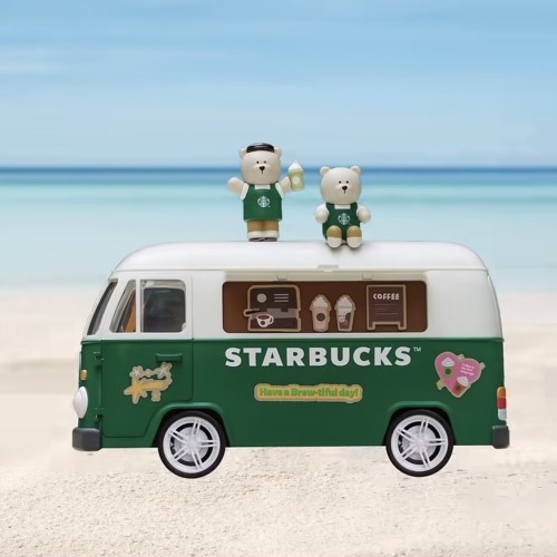 Starbucks 2026 HK Coffee Car Display Toy 