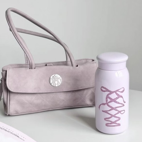 Starbucks 2026 China Ballet Pink 12oz SS Tumbler with Bag